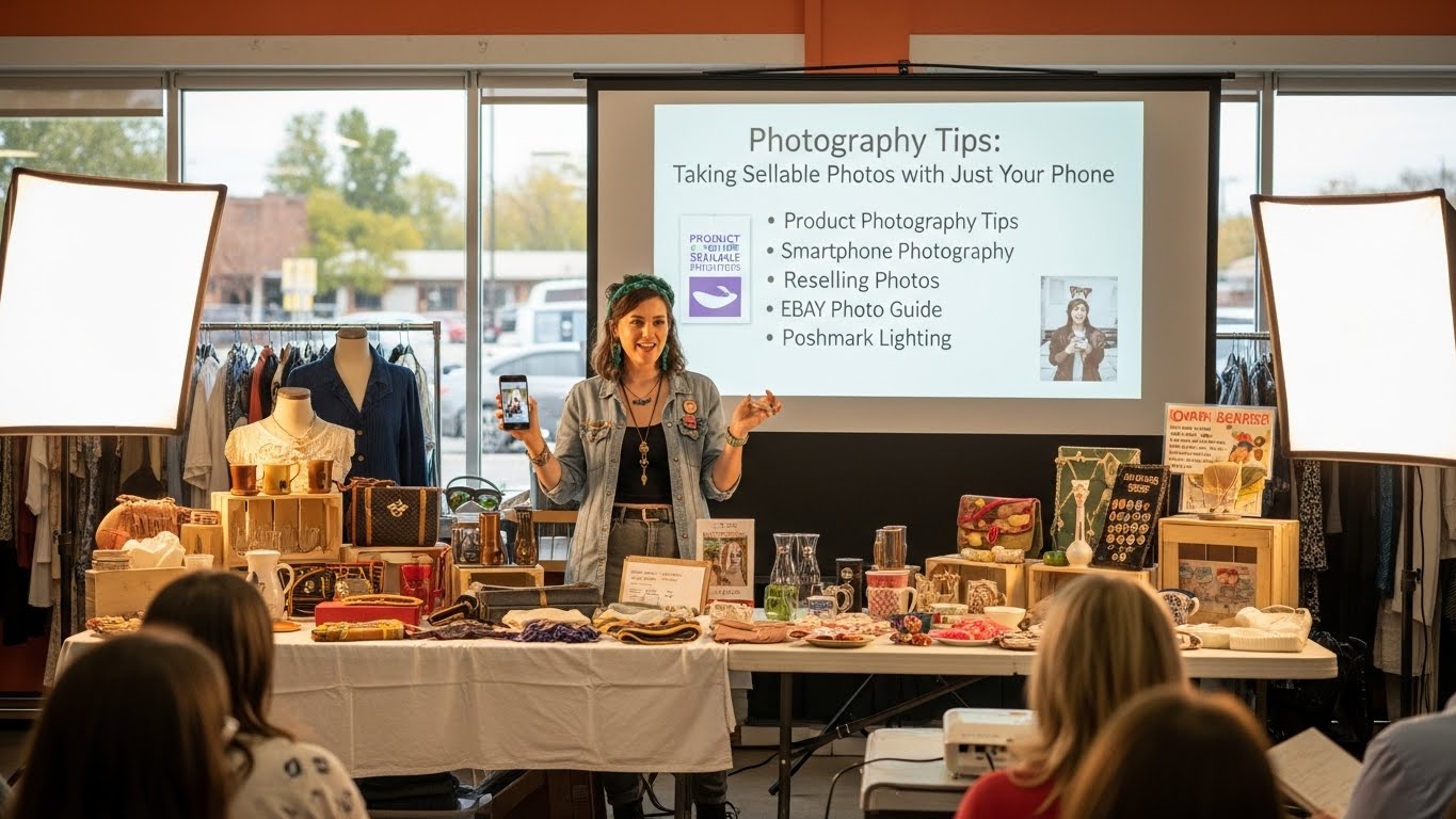 Pro Thrifter's Guide: Taking Sellable Photos with Just Your Phone | Reseller Tips
